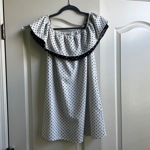 Zara Off the Shoulder Dress